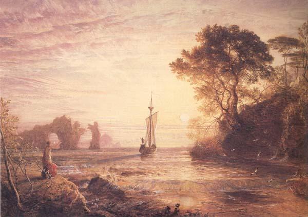 Samuel Palmer Farewell to Calypso china oil painting image